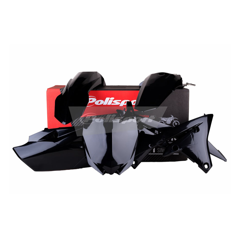 Polisport Plastics Box Kit For Yamaha YZ 450F Black 2014-2017